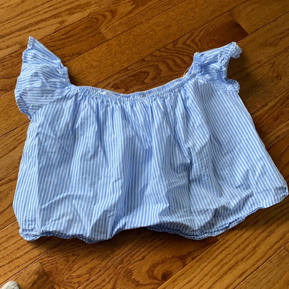 Off the shoulder summer top